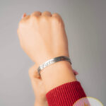 engraved bracelet for couples