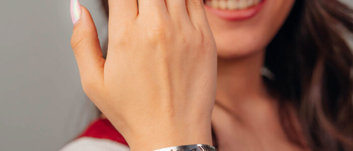 engraved bracelet for couples